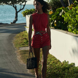 DÔEN - DARLING SHORT -- SCARLET