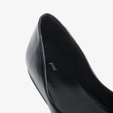 Jude - Date Ballerina Black Leather