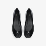 Jude - Date Ballerina Black Leather