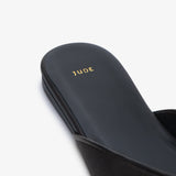 Jude - Date Flat Espresso Leather