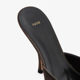 Jude - Date Mule in Cacao Suede Leather