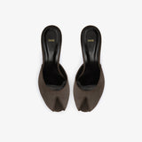 Jude - Date Mule in Cacao Suede Leather