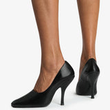 Jude - Date Pump Black Leather