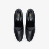 Jude - Date Pump Black Leather