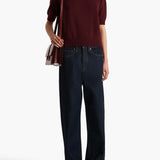 Khaite - Davin Sweater in Eggplant