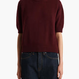 Khaite - Davin Sweater in Eggplant