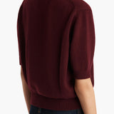 Khaite - Davin Sweater in Eggplant