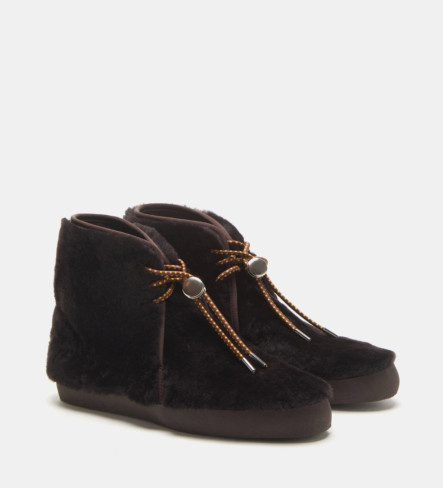 Le Monde Beryl - Desert Shearling / Chocolate Shearling