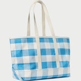 Loeffler Randall - Deanie Blue Gingham Tote