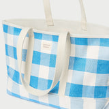 Loeffler Randall - Deanie Blue Gingham Tote