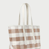 Loeffler Randall - Deanie Brown Gingham Tote