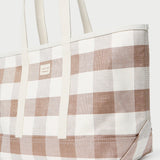 Loeffler Randall - Deanie Brown Gingham Tote
