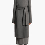 Khaite - Deena Coat in Grey Melange