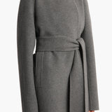 Khaite - Deena Coat in Grey Melange