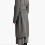 Khaite - Deena Coat in Grey Melange