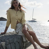 DÔEN - DELIA SKIRT -- RIVIERA FOULARD