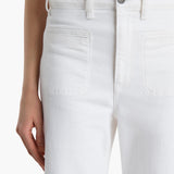 Khaite - Delmonico Jean in White