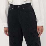 Loeffler Randall - Demi Embroidered Pant