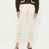 Loeffler Randall - Demi Embroidered Pant