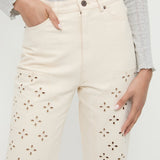 Loeffler Randall - Demi Embroidered Pant