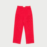 Loeffler Randall - Demi Embroidered Pant
