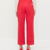 Loeffler Randall - Demi Embroidered Pant