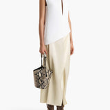 Khaite - Demi Skirt in Pale Yellow