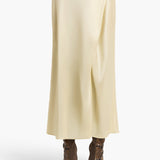 Khaite - Demi Skirt in Pale Yellow