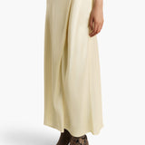 Khaite - Demi Skirt in Pale Yellow