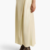 Khaite - Demi Skirt in Pale Yellow
