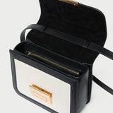Loeffler Randall - Desi Black/Natural Canvas Crossbody