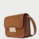 Loeffler Randall - Desi Cacao Suede/Leather Crossbody