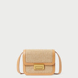 Loeffler Randall - Desi Natural Straw Crossbody Bag