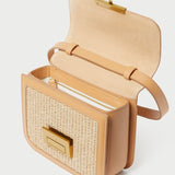 Loeffler Randall - Desi Natural Straw Crossbody Bag