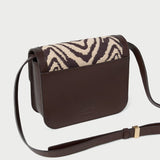 Loeffler Randall - Desi Zebra Straw Crossbody
