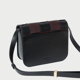 Loeffler Randall - Desi Black/Espresso Woven Leather Crossbody