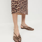 Loeffler Randall - Devon Leopard Slingback Sandal