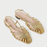 Loeffler Randall - Devon Gold Slingback Sandal