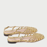 Loeffler Randall - Devon Gold Slingback Sandal