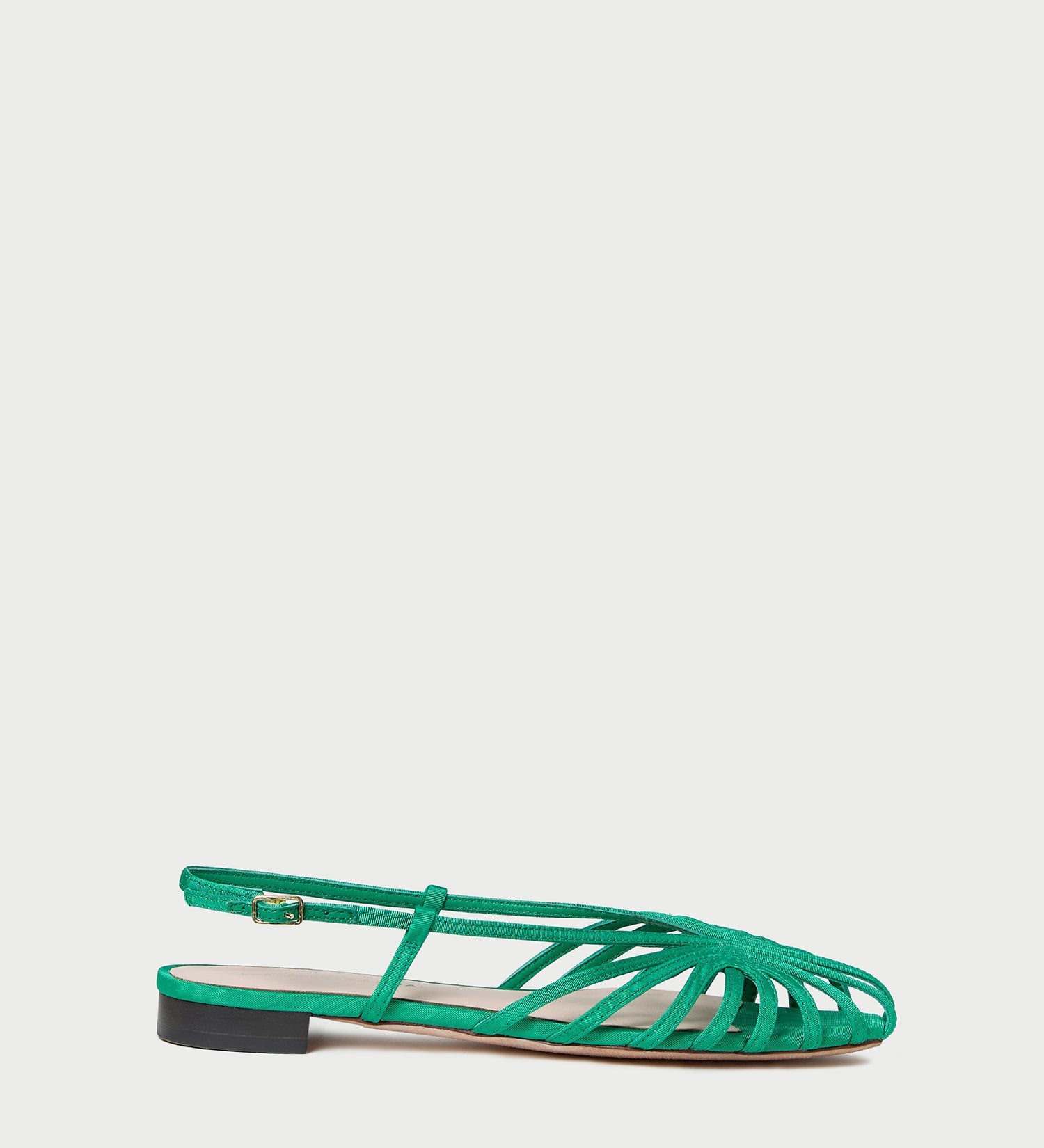 Loeffler Randall - Devon Green Moiré Slingback Sandal