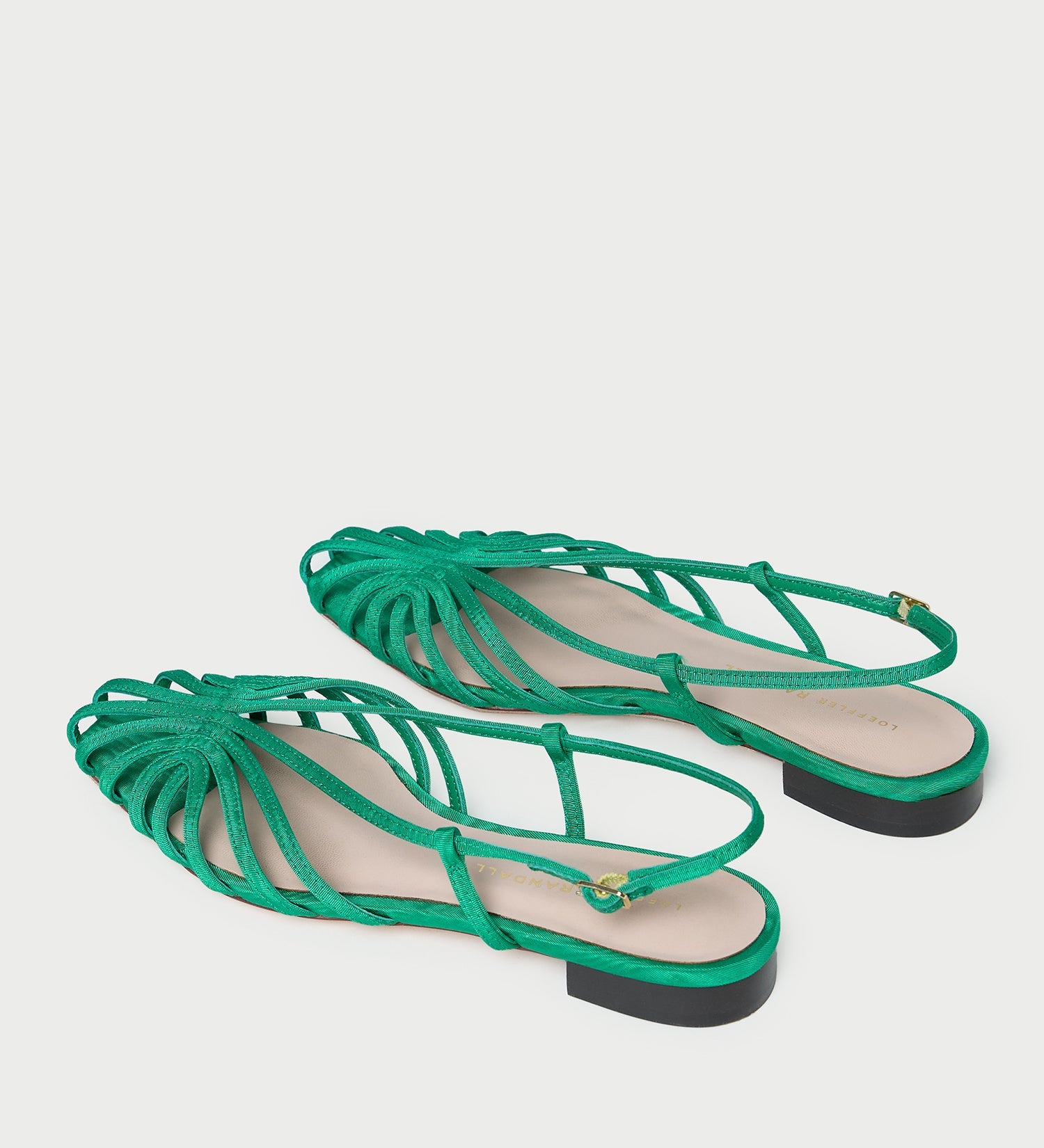 Loeffler Randall - Devon Green Moiré Slingback Sandal