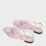 Loeffler Randall - Devon Pink Moiré Slingback Sandal