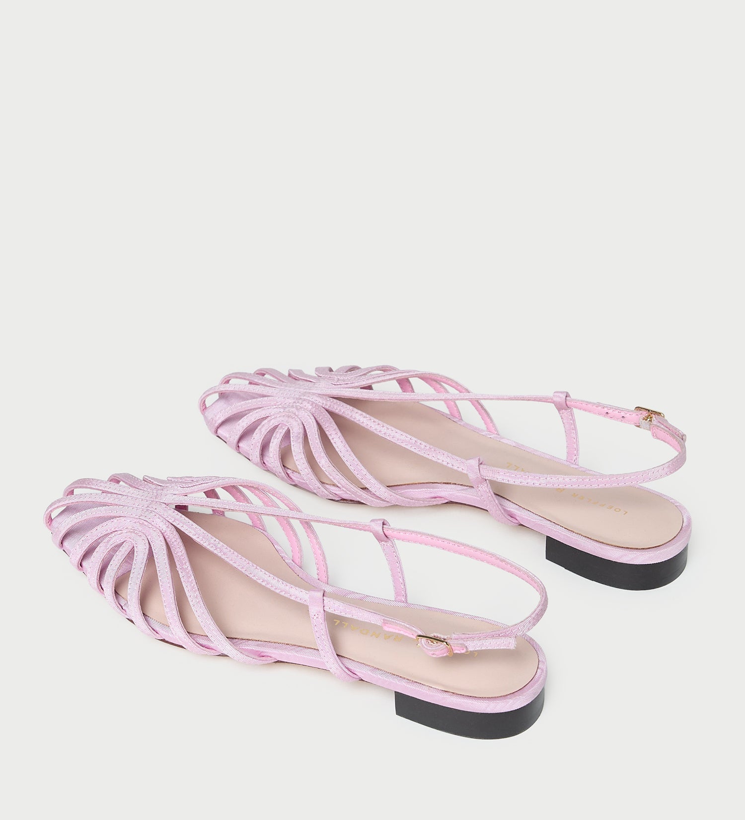 Loeffler Randall - Devon Pink Moiré Slingback Sandal