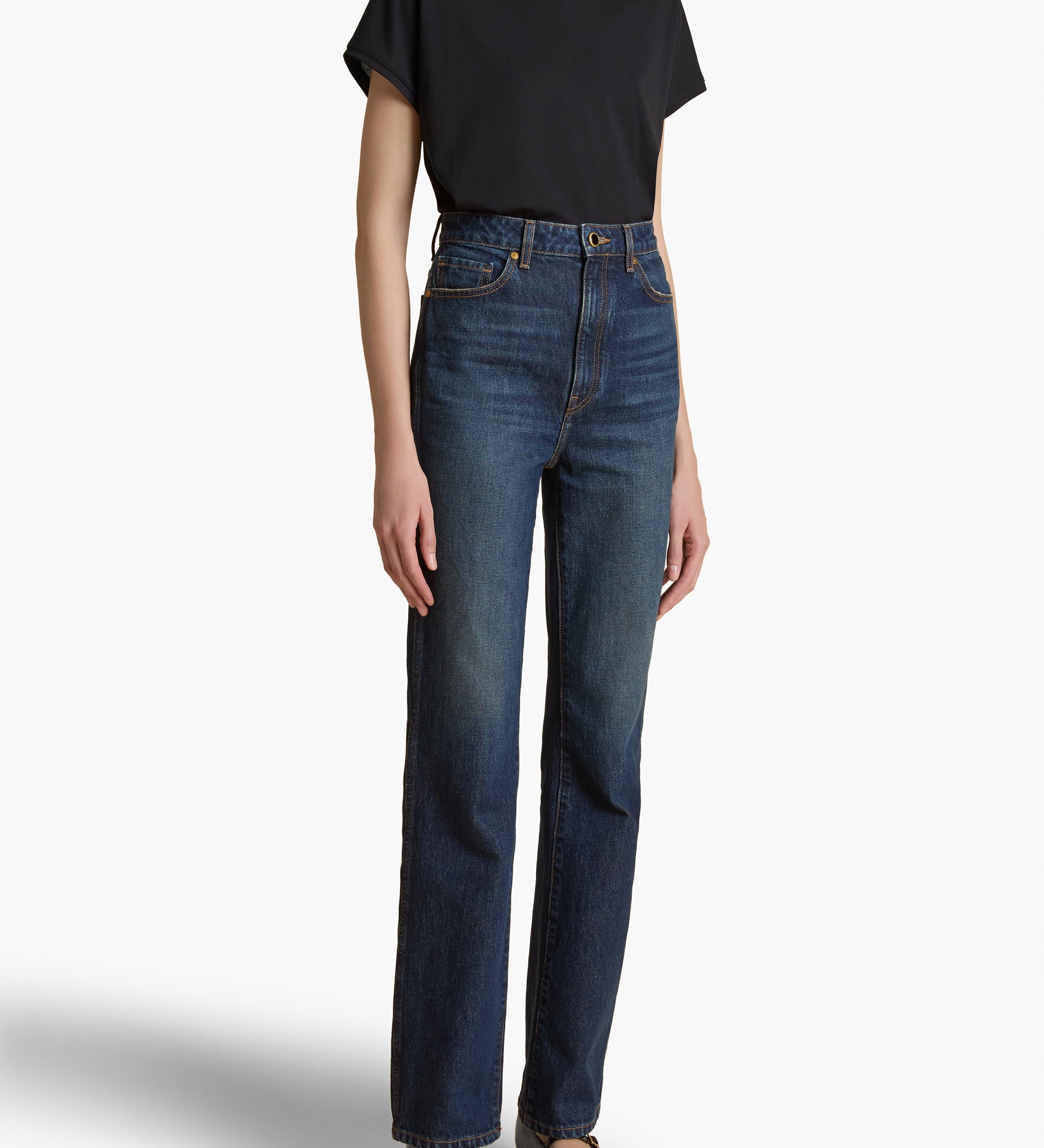Khaite - Danielle Stretch Jean in Lansing