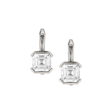 Dorsey - 14K INÈS ASSCHER - CUT EARRINGS IN LAB DIAMOND, 14K WHITE GOLD