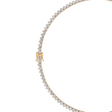 Dorsey - BENNINGTON RIVIÈRE NECKLACE IN 3.5MM LAB DIAMOND, 14K YELLOW GOLD