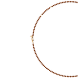 Dorsey - 14K FLOATING ETERNITY NECKLACE IN COGNAC LAB DIAMOND, 14K YELLOW GOLD
