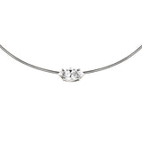 Dorsey - 14K ROWE MARQUISE-CUT COLLAR IN 3 CTS LAB DIAMOND