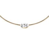 Dorsey - 14K ROWE MARQUISE-CUT COLLAR IN 3 CTS LAB DIAMOND