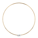 Dorsey - 14K ROWE MARQUISE-CUT COLLAR IN 3 CTS LAB DIAMOND